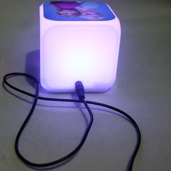 2020 Fortnite LED Žėrintis, Signalizacija Vaikų Miegamasis Apdailos Vaikai Skaitmeninis Žėrintis Žadintuvas Stalo Dekoro Elektroninis Laikrodis