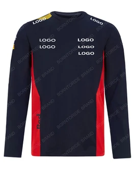 2020 Komanda Long Sleeve T-Shirt F1 Atributika Marškinėliai Polo