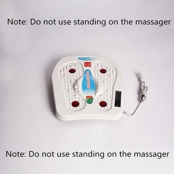 220V Elektros Foot Massager Mašina Vibratorius Relxation Infraraudonųjų spindulių Akupunktūra Šilumos Terapija Atsipalaiduoti Nuovargis Minkymo Massager