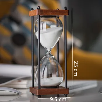 30 Minutę Sandglass Smėlio Laikrodis Laikmatis Sandglass Atgalinės Atskaitos Laiką Šiuolaikinės Kūrybos Dovana Modernių Namų Dekoracijas Darbalaukio Papuošalai