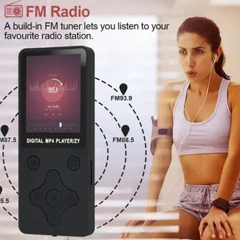 32 GB Slim Bluetooth, MP3 MP4 Grotuvas Lossless Muzikos Grotuvas TF Kortelę Žiniasklaidos FM Radijas Vaizdo HIFI Sporto, Muzikos Garsiakalbių