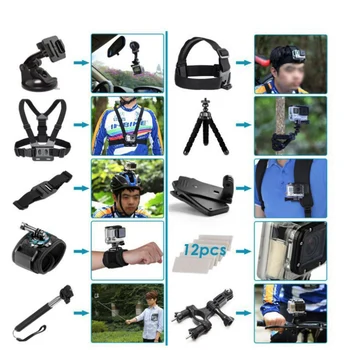 50 1 kišenė vaizdo kamera nustatyti įrašą bazės selfie stick Nešiojamų atveju krepšys VMI PALMIŲ Kišenėje kameros, gimbal priedai
