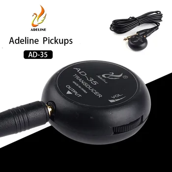 5vnt/rinkiniai Adeline AD-35 Mini Garso Pick-up Pjezo Stiprintuvo Rele Stick Pikapas už Akustinė Gitara 