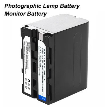 7800mAh Fotografijos Lempa, Baterija NP-F970 NPF-960 Baterija Yongnuo LED Vaizdo Ekranas Baterija Fotografijos, šviesos, Baterijos