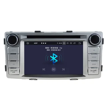 Android 10.0 4GB+64GB automobilių DVD grotuvas Built-in DSP Automobilio multimedijos grotuvas Radijo Toyota HILUX 2012 - GPS Navigacija radijo
