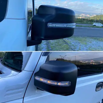 Automobilio Posūkio Signalo Galinio vaizdo Veidrodėlis Padengti Led-Dagrijverlichting Pusėje Spiegel Voor už 2019-2020 Suzuki Jimny Jb64/jb74