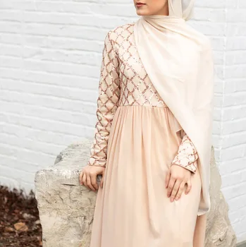 Bangladeše dubajus abayas moterų hijab vakarinę suknelę arabų caftan maroko kaftan djelaba femme musulmonų suknelė islamo apranga