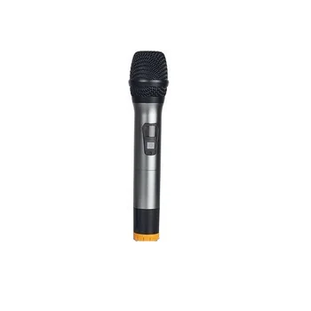 Bolymic Profesionalių UHF Bevielis Mikrofonas 4 Kanalų Karaoke Sistema Dual Belaidžius Mic Mike Siųstuvas Delninių Microphon