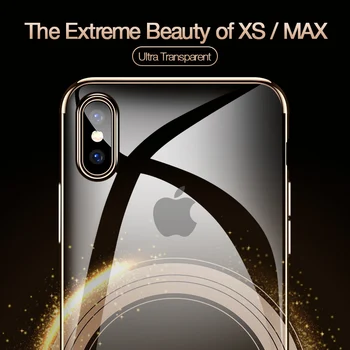 CAFELE Atveju iPhone, 11 Pro Max XS XR Silikono Spalvos Danga Padengti Skaidriu Atgal Minkštos TPU Telefono dėklas skirtas iPhone 11 Pro Max