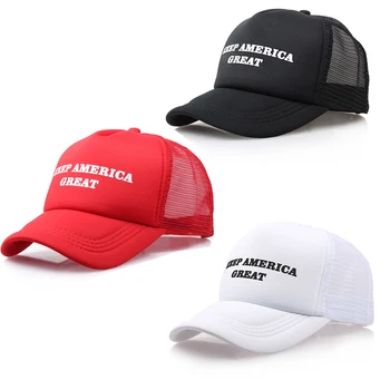 Cool Naujas Donald Trump Red Hat Perrinkimo Išlaikyti Amerika Didžiosios Pavasario Vasaros Cool Beisbolo Akių Kepurės Reguliuojamas Sporto Skrybėlę