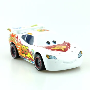 Disney Pixar Cars 2 Balti McQueen 1:55 Masto Diecast Metalo Lydinio Modle Mielas Žaislai Vaikams Dovanos Anime Ir Animacinių Filmų Vaikams Automobilį