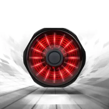 Dviračių Uodegos Šviesos Auto jutimo Įspėjamoji Lemputė Usb Įkrovimo Smart Stabdžių Žibintas