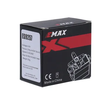 EMAX ES9257 ES9258 Plastiko, Metalo Mikro Skaitmeninis Servo 3D 450 Sraigtasparnio Rotoriaus Uodegos