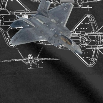 F-22 Projektai Spitfire vyriški Marškinėliai Naikintuvas WW2 Karo Pilotas Orlaivį Lėktuvo Tee Marškinėliai trumpomis Rankovėmis T-Marškinėliai Medvilnės