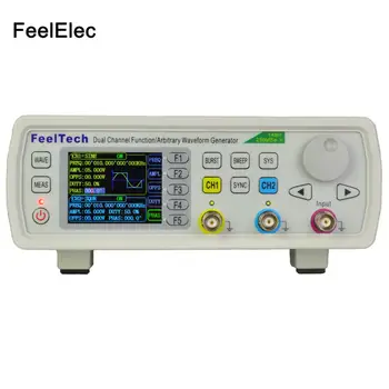 Feeltech FY6600-60MHz Aukšto Tikslumo Skaitmeninis Valdymas Dual-channel DDS Funkcija/Savavališkai Signalo Generatorius