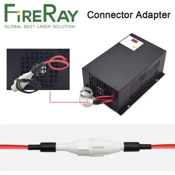 Fireray Lazerių Maitinimo Jungties, Adapteris, Aukštos Įtampos Kištukinis Elektros WireFor CO2 Pjovimo Graviravimo staklės Vamzdis