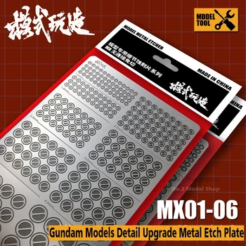 Gundam Modeliai Varžtą, Detalių Atnaujinimas, Metalo Etch Plokštelės Rinkinys Hobi Paversti Priedų