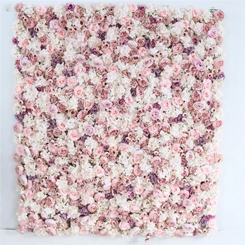 Gėlių Plokštės Gėlių Sienos Dirbtinės Gėlės Romantiškas Gėlių Fonas Vestuvių Dekoro Nuotraukų Fotografijos Fono Namų Puošybai