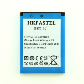 HKFASTEL BST-37 Li-ion Baterija Sony Ericsson J100 J100i J100a J110 J110i J110a 