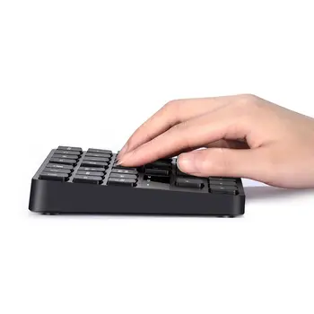 Klaviatūros Naujas Belaidis Mini Skaitmeninės Klaviatūros 18 Klavišus USB Numeris Skaičių Klaviatūros Padas Pelės Nešiojamojo KOMPIUTERIO, Nešiojamojo kompiuterio Darbalaukio Karšto Parduoti