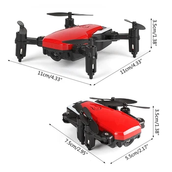 Mini LF606 Sulankstomas Wifi FPV 2.4 GHz 6-Ašis RC Quadcopter Drone Sraigtasparnio Žaislas