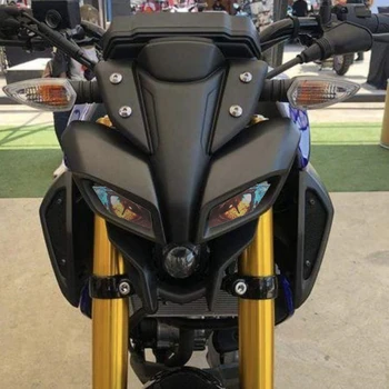 Motociklų Aksesuarų priekinis žibintas Apsaugos Lipdukas Lauktuvės priekinis žibintas Lipdukas Guard Lipdukas, skirtas Yamaha MT-09 2017