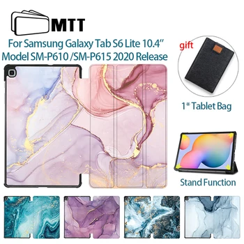 MTT Case For Samsung Galaxy Tab S6 Lite 10.4 colių SM-P610 P615 2020 PU Odos, 