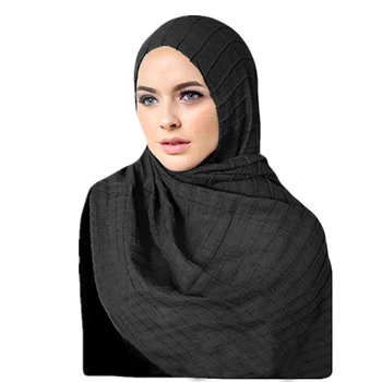 Musulmonų Galvos Skara Mados Moterų Viskozė Hijab vientisos Spalvos Pledas, Kaklaskares ir Antklodės hijab femme musulman turbaną kopftuch 90*180cm