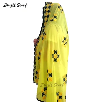 Naujas atvykimo foulard femme africaine , Musulmonas, moteriški šalikai, skaros su religinius požymius，200*100cm BF-032