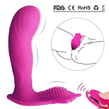 Nešiojami Vibracija Lazdelė, USB Įkrovimo Nematoma Silikono Klitorio Makšties Massager Moterų Žaislai Suaugusių G-taško Stimuliatorius