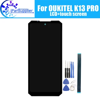OUKITEL K13 PRO LCD Ekranas+Touch Ekranas Originalus Išbandyti LCD skaitmeninis keitiklis Stiklo plokštės Pakeitimas K13 PRO+atsarginės dalys