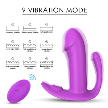 PHANXY Dėvėti Dildo Drugelis Vibratorius Kelnaitės Moterims Masturbator Belaidžio Apatiniai Nuotolinio G Spot Klitorio Stimuliatorius Sekso Žaislai