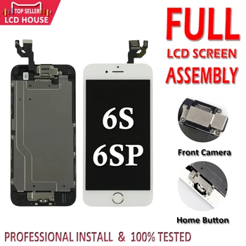 Pilnas Komplektas LCD iPhone 6S 6S Plius LCD su 