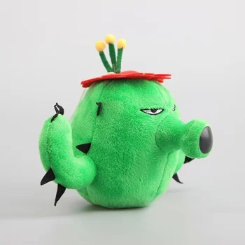 PVZ Augalai vs Zombies Pliušinis Žaislas Gražus Kaktusas Įdaryti Lėlės Augalai Pliušiniai Žaislai Vaikams Dovanų 16cm