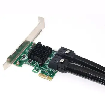 SATA3.Nuo 0 Iki 4 Port SSU SA3004 4 Port 6G PCI-E, SATA3.0 Plėtra Miner SSD IPFS Adapter PCI-E, SATA 3 Konverteris hdd SSD