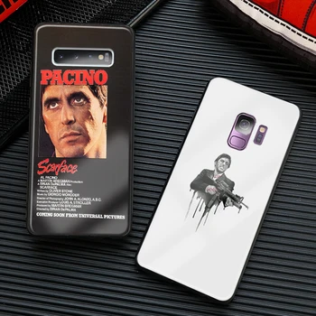 Scarface filmo plakatas Al Pacino minkšto silikono stiklo Telefonas padengti shell 