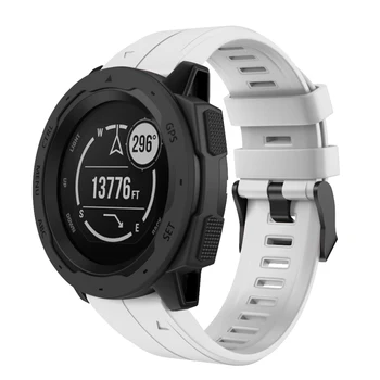 Sporto Silikono Watchband Wriststrap Garmin Fenix 6X 6 6S Pro 5X 5 5S Plius 3 3HR 20 22 26mm Lengvai Tilptų Greito Atleidimo wirstband