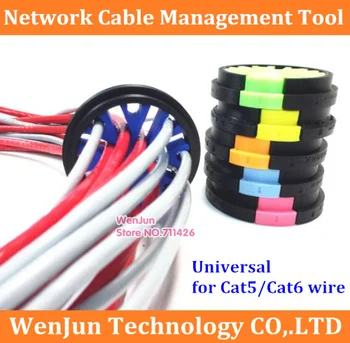 Tinklo kabelis valdymo priemonė Kategorija 5 / 6 Kategorijos tinklo spintelė kompiuterio kambarys tinklo kabelis šukos paramos 33 linijos