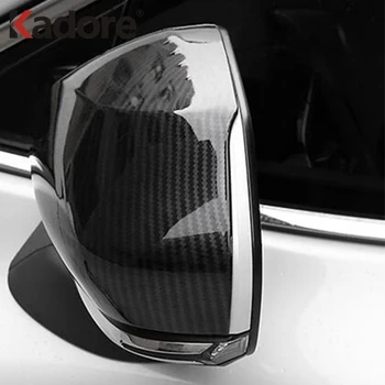 Toyota Camry 2018 2019 ABS Chromuota Anglies Pluošto Šoninės Durys galinio vaizdo Veidrodis Padengti Apdailos Automobilių Reikmenys