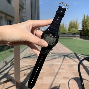 TPU Watchband Atveju Casio G-Shock DW-5600 GW-5610 G-5600 G-5000 Pakeitimo Skaidrus Band Apyrankę, Dirželį Priedai