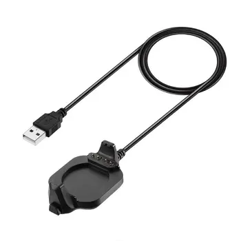USB Įkrovimo Dokas Lopšys Įkroviklis, Maitinimo, Duomenų Perdavimo Kabelis 1m Linijos Laido Adapteris Nešiojamas Garmin Forerunner 920XT