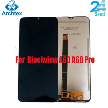 Už Blackview A60 Originalus LCD Ekranas ir TP Jutiklinis Ekranas skaitmeninis keitiklis Asamblėjos Blackview A60 Pro 6.1 colių Sandėlyje