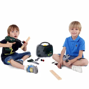Vaikai Modeliavimas Remonto Įrankių Rinkinys Plastiko Apsimesti Žaisti Žaislai Ankstyvasis ugdymas Švietimo žaislai Kūrybinis Žaislas, Skirtas Berniukų Gimtadienio Dovana