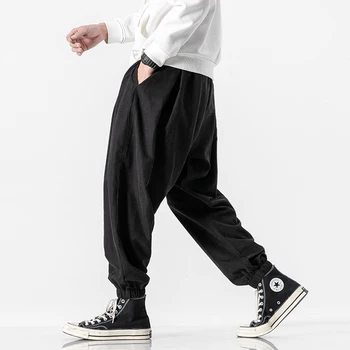 Vyrų Haremas Kelnės Poilsiu Vyrų 2020 Metų Vasaros Hip-Hop korėjos Streetwear Sweatpants Kelnės Poilsiu Vyrų Dropshipping