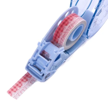 Washi Tape Dispenser Juostos Pjoviklis Mini Nešiojamą Izoliacine Juosta Balionėliai 
