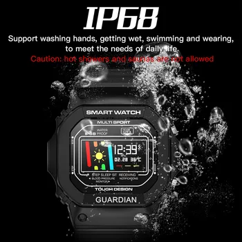 X12 Smart Žiūrėti Vyrams, Moterims Kraujo Spaudimas, Širdies ritmo Monitorius Vandeniui Smartwatch suderinami 