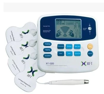 Xft-320 cuerpo cuidado de la salud masajeador Dual Dešimtys Skaitmeninių terapia acupuntura Massageador dispositivo estimulador