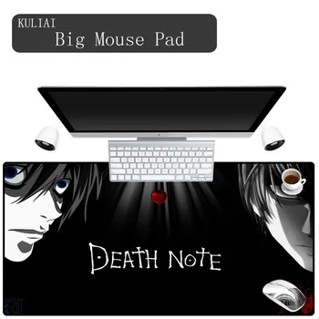 XGZ Didelio Dydžio Žaidimų Pelės Mygtukai Logotipas Anime Death Note žaidėjų Žaidimas Žaidimai Nešiojamojo kompiuterio Pelės kilimėliai 400X800X3MM už Rainbow Six Blokada