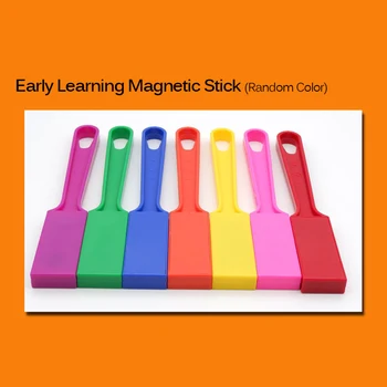 Švietimo Žaislai Magnetinio Spalvinga Žetonų Žaislas, Mokymosi Žaislai, Klijuoti Magnetinė Lazdelė Rinkinys Su Skaidrios Spalvos Skaičiavimo 