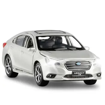 1:32 Aukštos Modeliavimas Subaru Atsidarančios Durelės Su Garso Ir Šviesos Žaislas Lydinio Automobilio Modelį Vaikams Dovanos V409